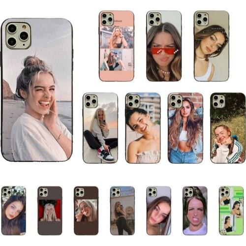 Yinuoda American IC girl Addison Rae Phone Case Cover For iPhone 11pro MAX 8 7 6 6S Plus X XS MAX 5 5S SE XR Fundas Capa