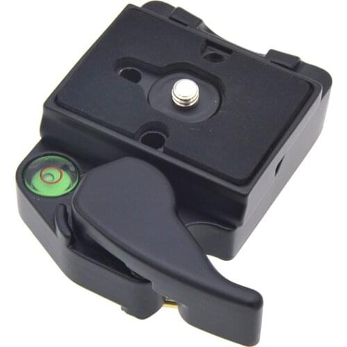Black Camera 323 Quick Release Plate With Adapter (200PL-14) For