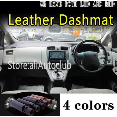 For Toyota Mark X Zio 2007 2008 2009 2013 Leather Dashmat Dashboard Cover Dash Mat Sunshade Carpet Car Styling Auto Accessories