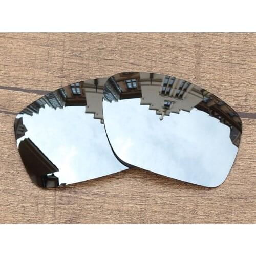Vonxyz Chrome Mirror Polycarbonate Replacement Lenses for-Oakley Big Taco Frame