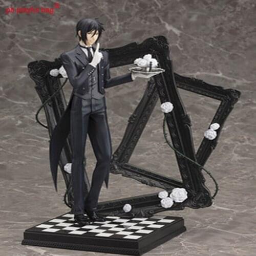 PB Playful bag 25cm PVC Toy Figurine 1pcs anime action figure Black Deacon Sebastian ARTFX J circus best holiday gift aa17