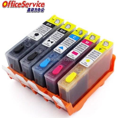 Refillable ink Cartridge For HP564 HP 564 , for Photosmart C6375/B8550/C6324/D5400/D7560/5510/5511/5512/5514/5515/5520 printer