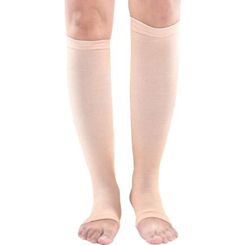 Multifunction Compression Stockings Nylon Varicose Veins Knee Stocking Unisex Beauty Leg Shaping Stocking Ease Pressure Summer