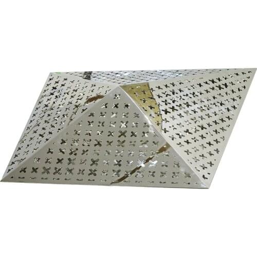 Outdoor stainless steel sculpture hotel lobby sales department lobby lawn garden villa large floor decoration