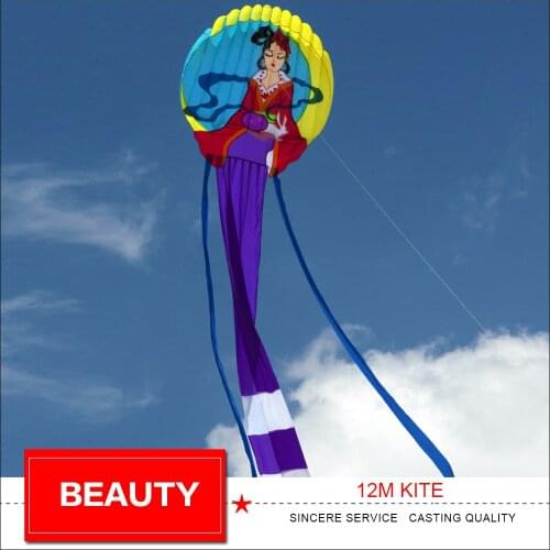 2020New arrival beauty kite for audlts 3D large huge big solid soft inflatable show kites