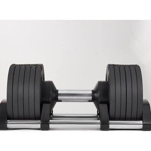 2021 Hot Selling Free Shipping Adjustable Detachable Gym Equipment Dumbbell Set Rack 20kg Use For Home Fitness