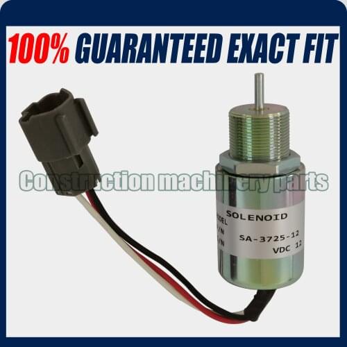 SA-3725 Shut down solenoid 1751ES SA-3725-12 12V For Mahindra/SDMO genset - Free shipping