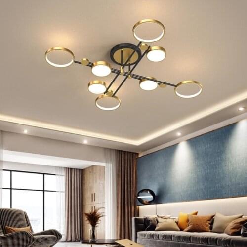 Modern led luxury crystal ceiling led ceiling light cafe hotel AC85-265V Bedside Aluminum ceiling light fans Ceiling Ligting