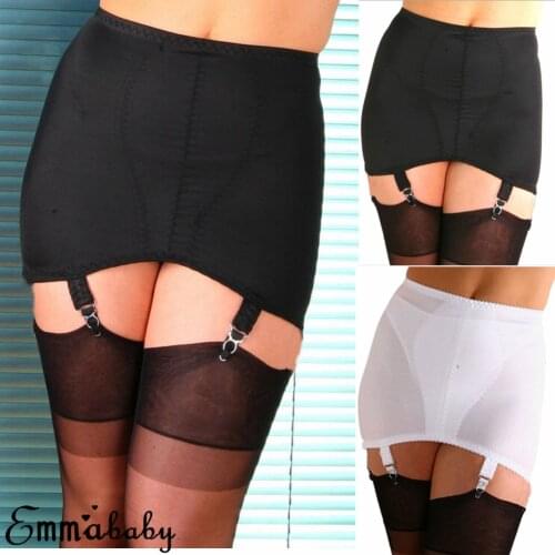 Women Sexy Lingerie High Waist Stocking Belt Sexy suspender Adjustable Vintage Goth Garter Belt Lingerie Plus Size