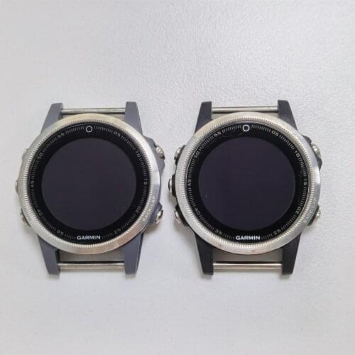 Original Garmin Fenix 5S LCD Touch Screen for LCD Repair Fenix 5S LCD Screen with button Replacement Parts