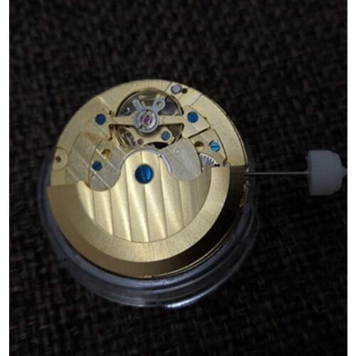 Watch accessories made in Shanghai tourbillon gold movement three pin movement 12 point moon movement