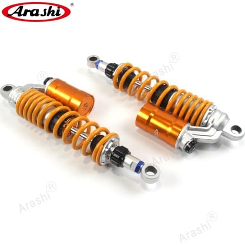 Arashi Motorcycle Nitrogen Air Shock Absorber Rear Suspension CNC-machined Absorbers For YAMAHA XJR 400 93-15 2005 2006 2007