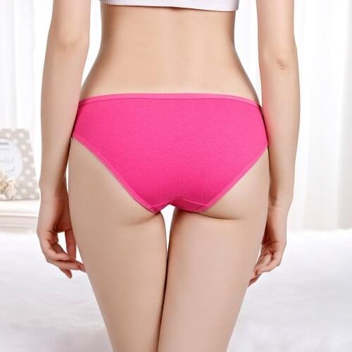 Free Shipping 5pcs/lot New Hot Sexy Low-Waist Panties Cotton Womens Printed Briefs Ladies Briefs Cotton Briefs Underwear 89202