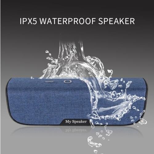 F018 Bluetooth Speaker Portable Waterproof Wireless Hands Free Subwoofer Music Voice Assistant Stereo Speakers With TF Card Mic
