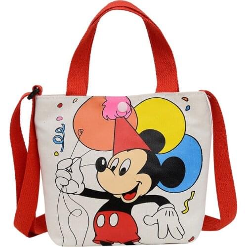 Disney Mickey Mouse Minnie Mouse Backpack Girl Crossbody Bag Kids Small Bag kawaii Bag
