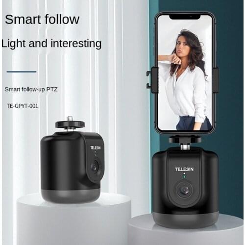 360-degree intelligent follow-up GoPro Osmo Action gimbal charging object tracking camera AI pedestrian recognition Vlog Live