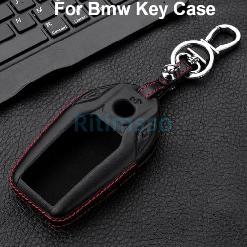 Leather Car Fully Key Case Cover for BMW 5 7 Series G11 G12 G30 G31 G32 I8 I12 I15 G01 X3 G02 X4 G05 X5 G07 X7