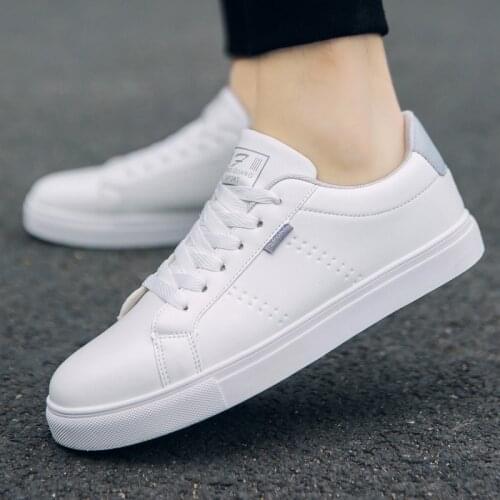 Mens shoes spring white shoes mens trend casual shoes white sneakers mens sneakers winter student shoes