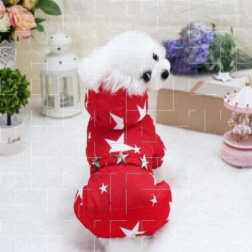 HOT Pet Dog Clothes Coat Winter Warm Outerwear Thicken Dog Costume Clothing Wadded Jacket Pet Cat Products Clothes For Dog Puppy