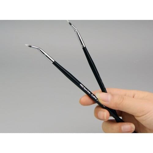 Lucky-Girls 1PC Pro Bent Liner Makeup brushes detail Eyeliner Fine Eye Make up brushes pencil cosmetic tools