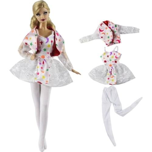 Fashion Ballet Outfits for Barbie CD FR Kurhn BJD Doll Clothes Accessories Dollhouse Role Play