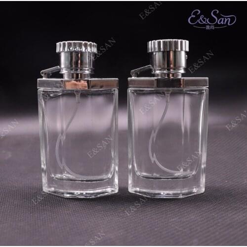 30ML Clear Crystal Glass Fragrance Empty Bottle New Russian Jug Perfume Bottle 50PCS/LOT
