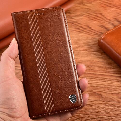Luxury Genuine Leather Case for Sony Xperia L1 L2 L3 L4 1 5 10 20 ii iii Magnetic Flip Cover Card Slots