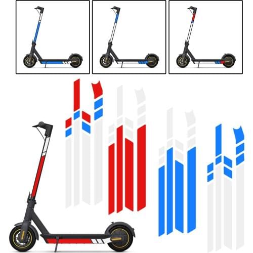 Electric Scooter Motorcycle Reflective Sticker Warning Strip Reflective Light Sticker For Xiaomi MaxG30 Electric Scooter