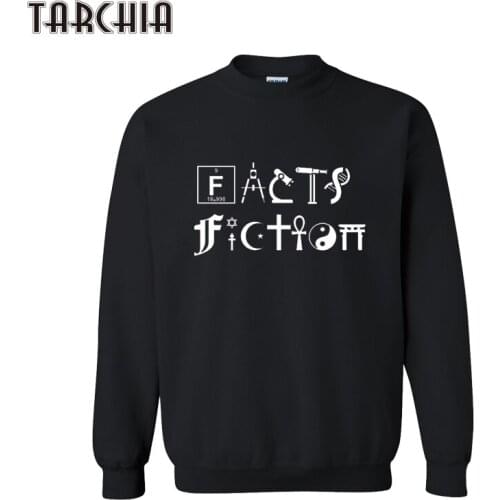 TARCHIA 2021 Hoodies Personalized Facts Fiction Men Coat Casual Pullover New Fashion Sweatshirtparental Survetement Homme Boy