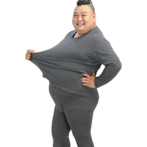 Thicken plush winter super warm mens thermal underwear pyjamas long sleeves casual plus size 5XL sleepwear men pajamas sets