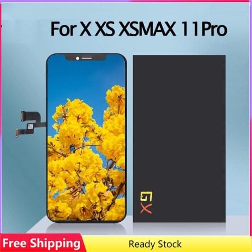 Pantalla OLED Lcd Display GX HE screen replacement assembly for iPhone X XR XS MAX Screen 3D Touch for iphone11pro GX ZY JK HE