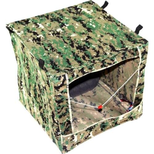 1PC Vertical Square Target 40cm Slingshot Shooting Target Outdoor Camo Box-type Portable Box with Rubber Bullseye