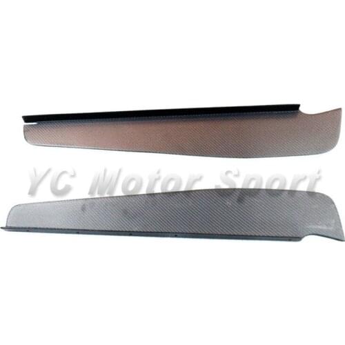 Car Accessories Matte Finish Carbon Fiber JDM Style Rear Bumper Under Diffuser Blade Fit For 2008-2013 R35 GTR Diffuser Blade