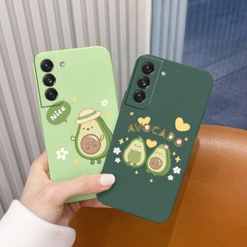 Fruit Couple Lens Case For Samsung Galaxy S21 S20 FE S10 Ultra Plus Soft Phone Cover For S10e Note 20 ultra 10 9 Plus Pro Case