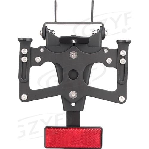 CNC Motorcyle Fender Eliminator Tail Tidy with Led light Lamp For KAWASAKI Z800 2014 2015 2016 2017 Black