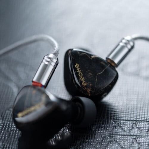 Shozy FORM 1.4 4BA+1DD 5 Driver Hybrid Earphones Wood Noise Reduction In Ear Monitor headset Earbuds 3.5mm 2pin Detachable Cable