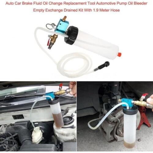 Car Brake Fluid Oil Change Replacement Tool Hydraulic Clutch Oil Pump Car Brake Fluid Oil Pump Tool Replacing Pump Drain Kit