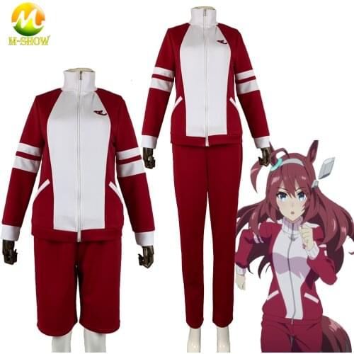 Anime Uma Musume Pretty Derby Cosplay Costume Silence Suzuka Special Week School Uniform Women Sportswear