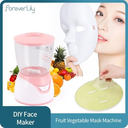 Fruit Vegetable Facial Mask Maker Face Fruit Mask Machine Face Skin Care Tool DIY Automatic Natural Collagen Beauty Facial SPA