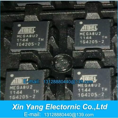 NEW ORIGINAL ATMEGA8U2-MU ATMEGA8U2 MEGA8U2-MU QFN Free shipping