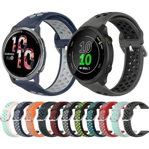 Easyfit Watchband For Garmin Forerunner 55 245 645 Music/Venu 2 Wristband Vivoactive 4 3 Soft Silicone Strap Bracelet Watchband