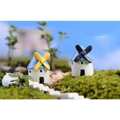 Garden Mushroom Fairy Figurines for Miniatures Home Animal Resin Accessories Figures Figure Horse Decorations Figurine Miniature