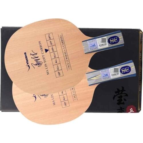 Yasaka Malin soft carbon table tennis blade soft carbon marlin carbon table tennis racket paddle racquet sports