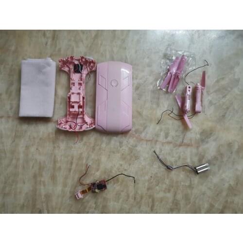 JJRC H37 RC Quacopter Spare Parts Pink Accessories body shell motor arm camers blades set