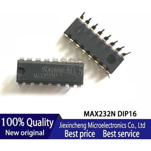 10PCS MAX232N MAX232 DIP16 New original