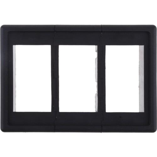 3 Rocker Switch Panel Holder Housing for RV Car Truck Boat Marine