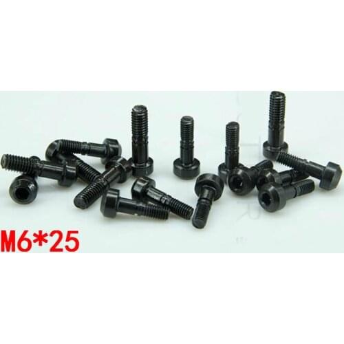 Free Delivery 10pcs Clamp Screw M6*25mm CNC lathe Tools Spare Screw Double screw