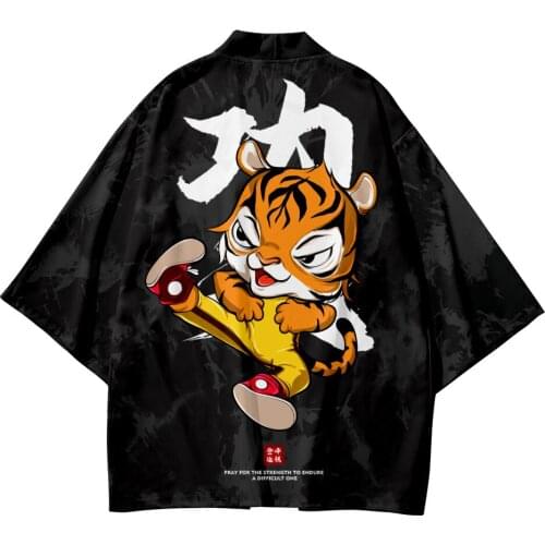 Loose Adult Yukata Kimono Tops Japanese Samurai Cosplay Costumes Summer Streetwear Asian Unisex Haori Cardigan Plus Size 6XL