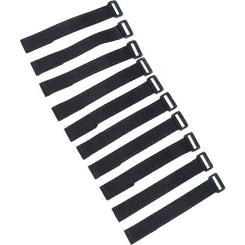 10Pcs Fishing Rod Belt Bands Nylon Webbing Compression Bag Backpack Luggage Straps with Buckle Band