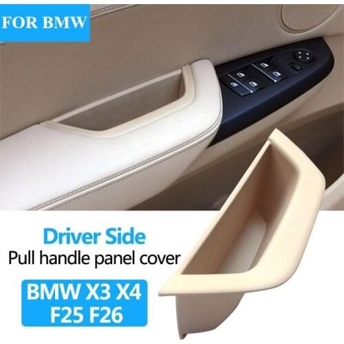 LHD RHD Car Front Left Door Inner Handle Pull Trim Door Interior Panel Handle for BMW X3 F25 X4 F26 2011-2017 Auto Accessories